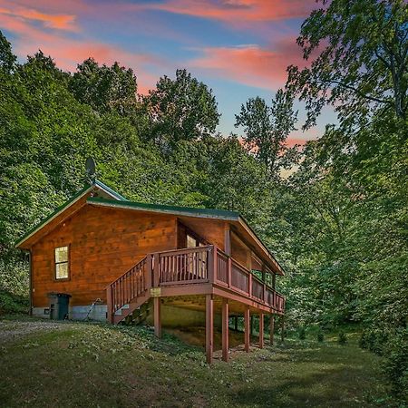 Smoky Mountains Hut Tub Cabin Dog Friendly Sevierville Dış mekan fotoğraf
